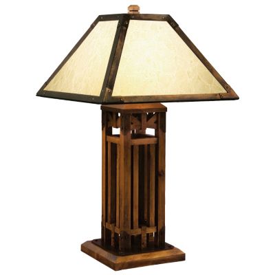 Yellowstone Lodge Table Lamp by Cherry Tree Design