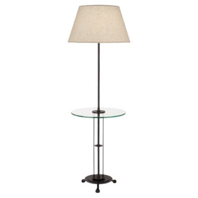 Troika Tray Table Floor Lamp by Robert Abbey