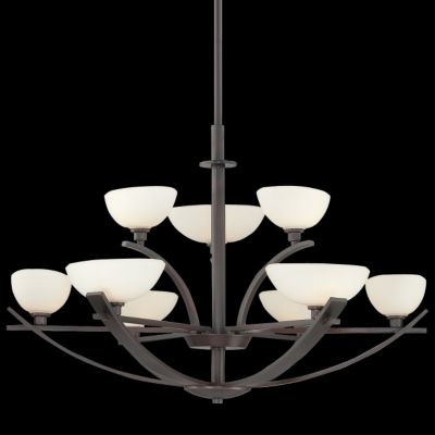 Galante 2-Tier Chandelier by Minka-Lavery