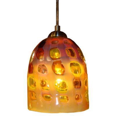 Fantasia Belle Goldenrod Pendant by Oggetti Luce
