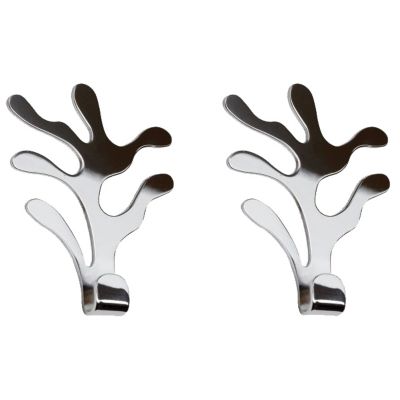 Mediterraneo Set of 2 Wall Hooks by Alessi