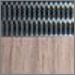 Steel Mesh with Canaletto Walnut