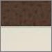 Cinnamon Faux Ostrich Leather with Mont Blanc