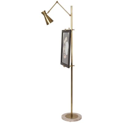 Bristol Floor Easel with Lamp by Jonathan Adler