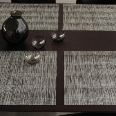 Fringe Stripe Tablemat by Chilewich