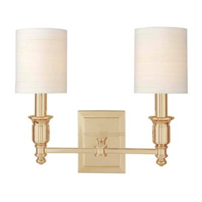 Whitney 2-Light Wall Sconce by Hudson Valley