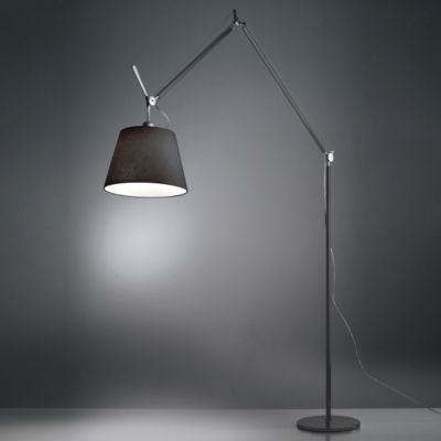 Tolomeo Mega Black Floor Lamp by Artemide