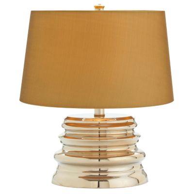 Waterfall Polished Nickel Small Table Lamp by Arteriors