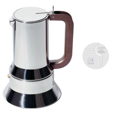 90th Anniversary Limited Edition Richard Sapper Stovetop Espresso by Alessi