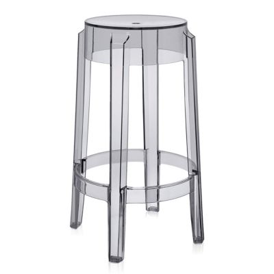 Charles Ghost Stool - High by Kartell - OPEN BOX RETURN