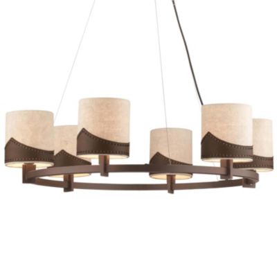 Wing Tip 6-Light Chandelier by Forecast Lighting