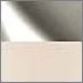 Satin Nickel with Ivory Fabric