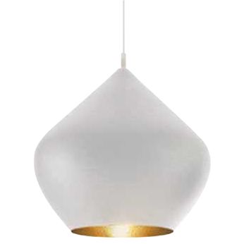 Beat Light White Pendant - Stout by Tom Dixon