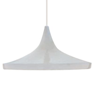 Beat Light White Pendant - Wide by Tom Dixon