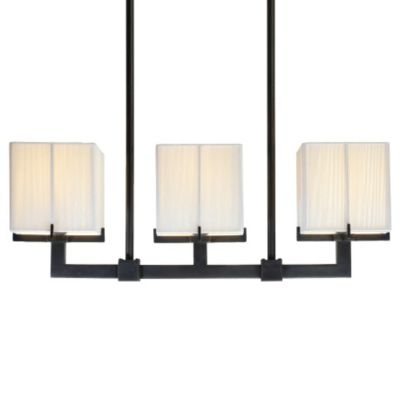 Boxus 3-Light Linear Suspension by Sonneman