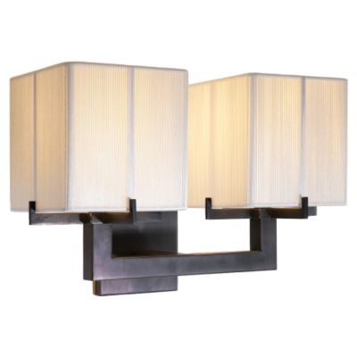 Boxus 2-Light Wall Sconce by Sonneman