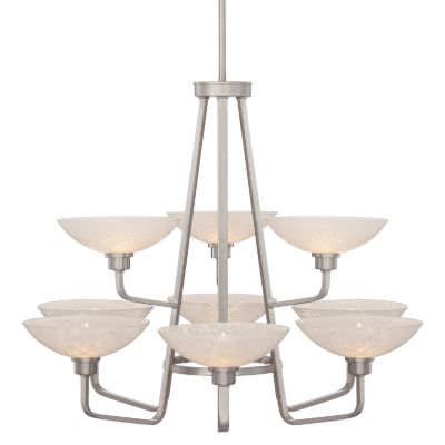 Phoenix 2-Tier Chandelier by Quoizel