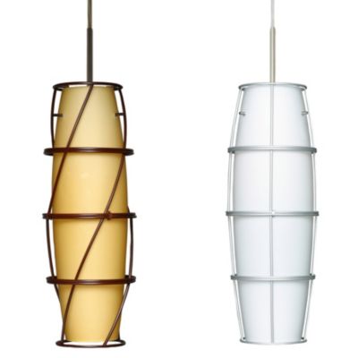 Tutu Pendant with Cage by Besa Lighting
