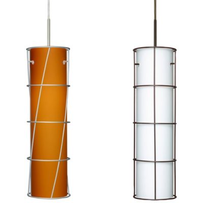 Stilo 16 Pendant with Cage by Besa Lighting