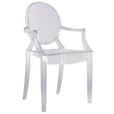 Louis Ghost Armchair (4-pack) by Kartell - OPEN BOX RETURN