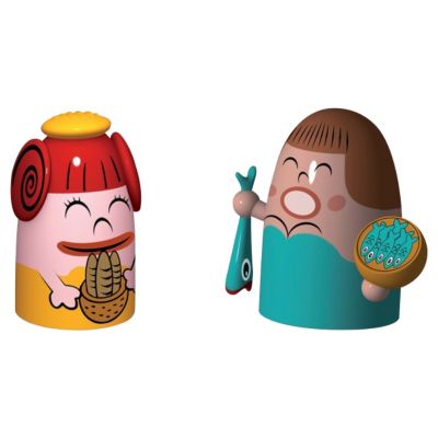 Pina Farina & Fiona Fish Set of 2 Figurines by Alessi