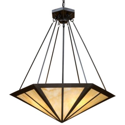 Oak Park Bowl Pendant By Landmark Lighting