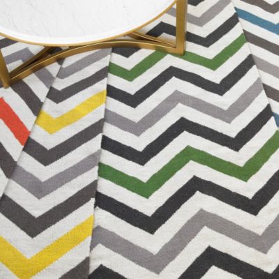 Zig Zag Rug by DwellStudio