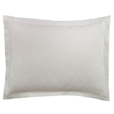 Ellipse Matelasse Sham Pair by DwellStudio