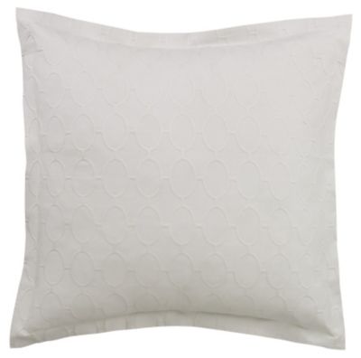 Ellipse Matelasse Single Euro Sham by DwellStudio