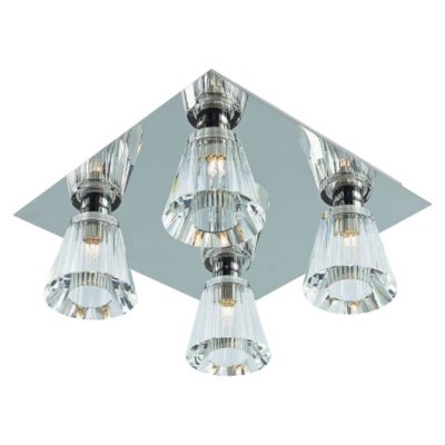 Scintillio 4-Light Flushmount by Alico