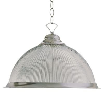 Ribbed Dome Pendant by Quorum
