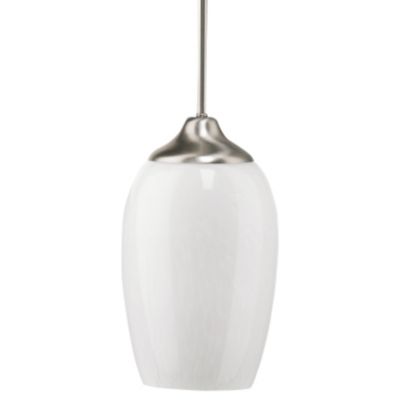 White Milk Pendant No. 6398 by Quorum