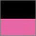 Black with Fuschsia