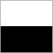 White with Black Edge