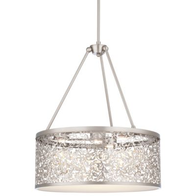 Brocade Drum Pendant by Forecast Lighting