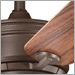 Tannery Bronze Powder Coat with Walnut