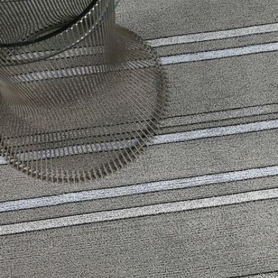 Electric Stripe Shag Doormat by Chilewich