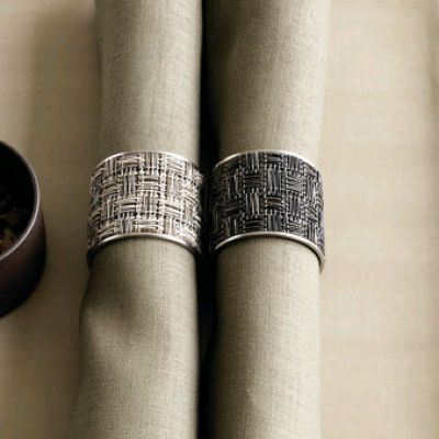 Kono Large Napkin Ring by Chilewich