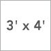3' x 4'