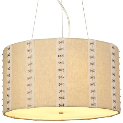 Glama Drum Pendant by LBL Lighting