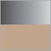 Polished Aluminum with Oak