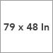 79 x 48 In.