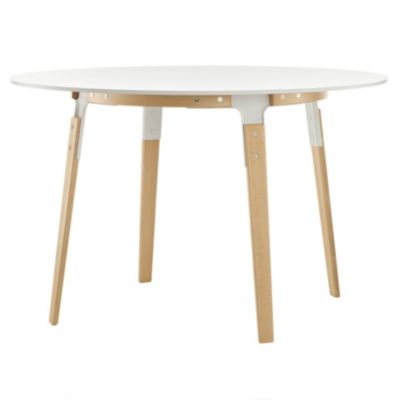 Steelwood Round Table by Magis