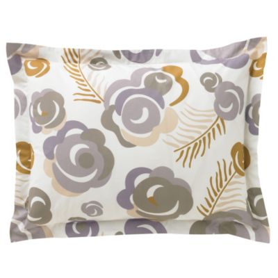Deco Floral Sham Pair by DwellStudio