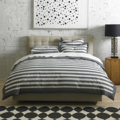 Graphic Stripe Duvet Set by DwellStudio