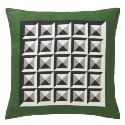 Deco Border Pillow by DwellStudio