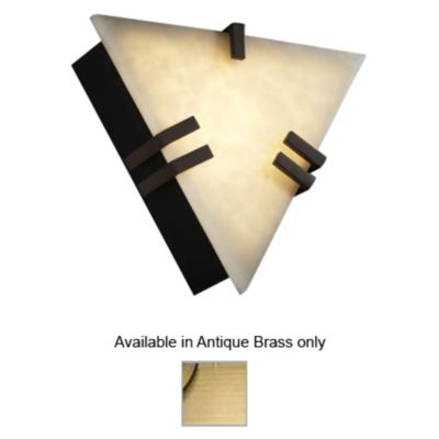 Clouds Clips Triangle Wall Sconce by Justice Design - OPEN BOX RETURN