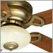 Heirloom Brass, Tea Stained with Walnut Blades