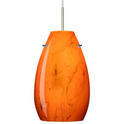 Pera 9 Pendant by Besa (Habanero/Nickel) - OPEN BOX RETURN