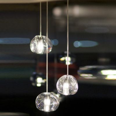 Mizu 3-Light Pendant by Terzani